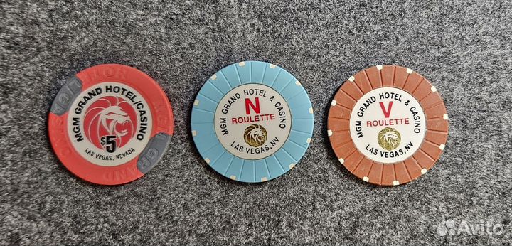 Фишки из казино Лас Вегаса