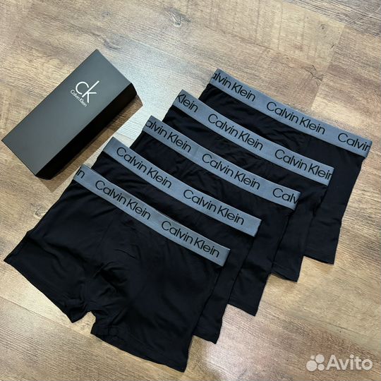 Чёрные трусы Ck Premium бамбук