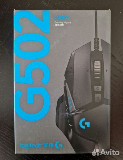 Игровая мышь Logitech G502 Hero Black