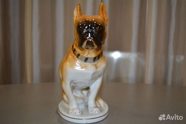 Статуэтка собака боксер лфз