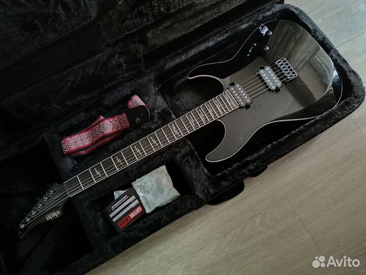 Электрогитара schecter reaper-6 custom gloss black