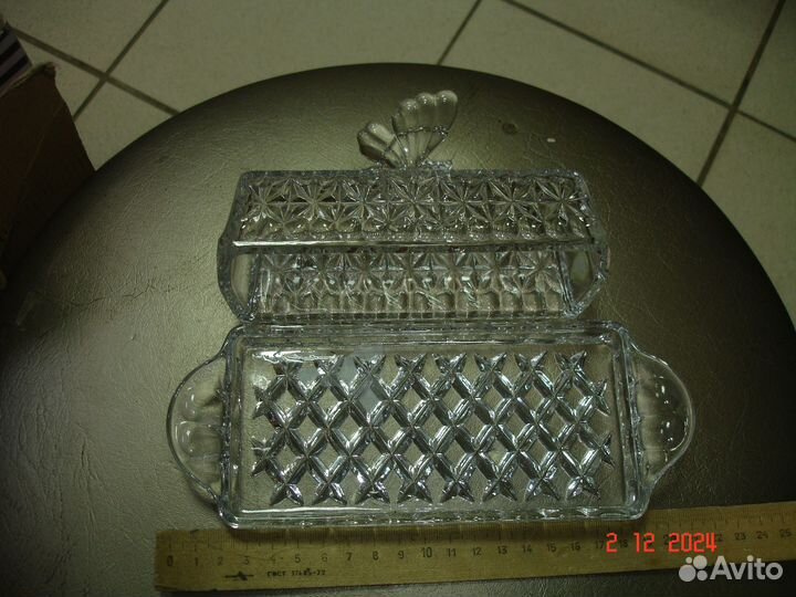 Маслёнка с бабочкой bogemia Чехия