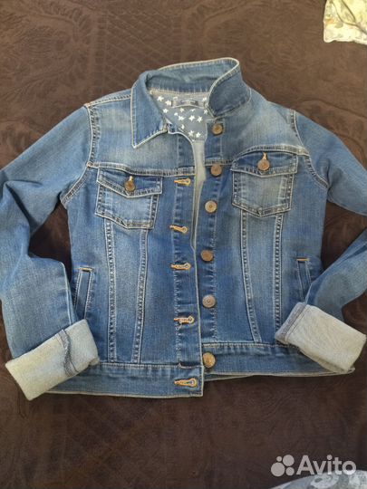 Джинсовая рубашка для девочки