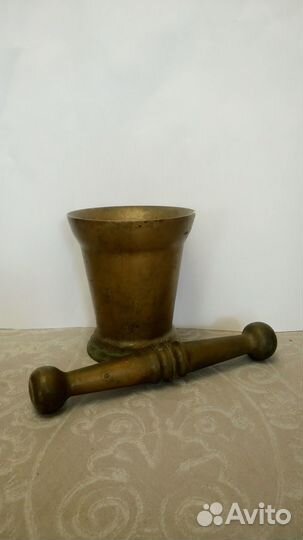 Медная ступка