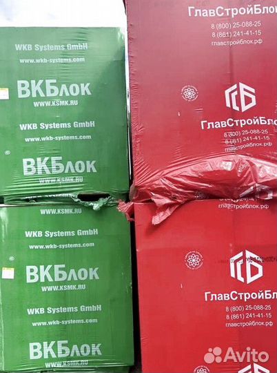 Газоблок 400x200x625