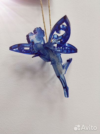 Новогодняя игрушка из эпоксидной смолы