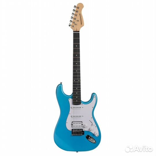 Электрогитара rockdale Stars HSS Blue Metallic