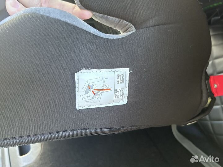 Детский бустер isofix