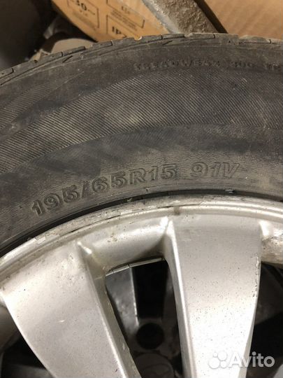 Колеса летние 195/65/R15 5*100 ET48 Subaru