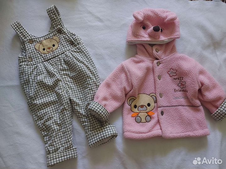 Вещи для девочки пакетом (р.80-98)