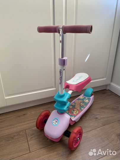 Самокат детский трехколесный capella