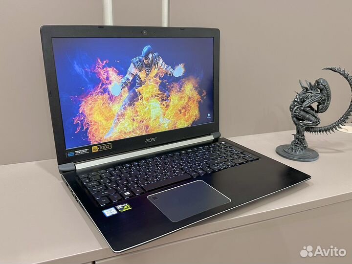 Acer i7/16gb/ssd+/GTX1050ti/Full HD