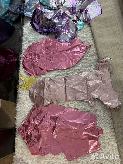 Воздушные шары фольгированные б/у