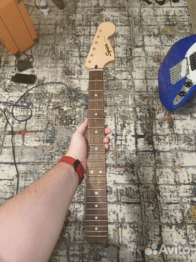 Гриф короткомензурный Squier Mustang by Fender