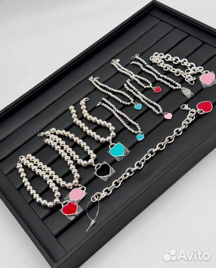 Браслет серебряный Tiffany 925 пробы