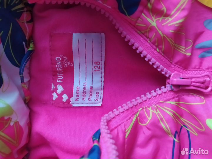 Ветровка для девочки 116