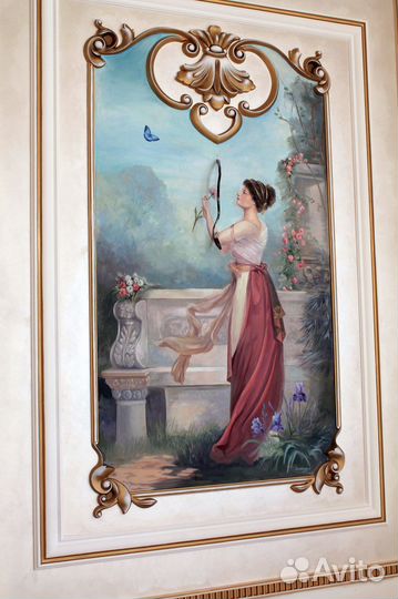 Роспись стен, потолков, декоративные работы