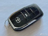 Корпус ключа Toyota 3 кнопки (в�недорожник, SUV)