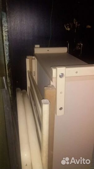 Детская кроватка.Цвет слоновая кость