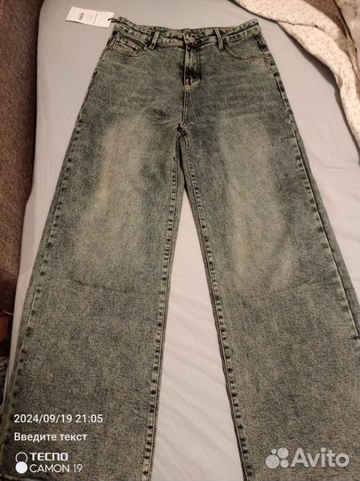 Джинсы женские широкие 48 50