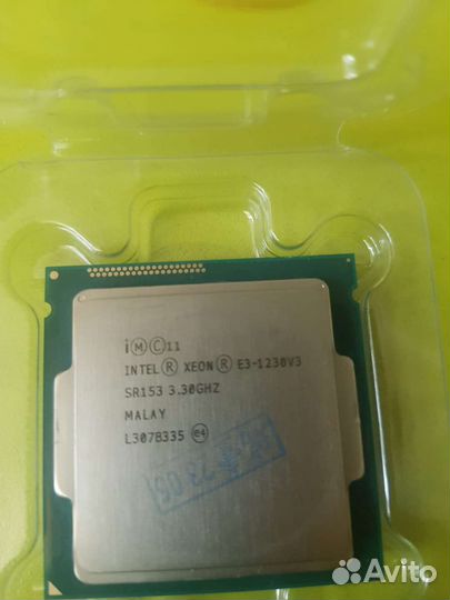 Процессор 1155 1230v2 и 1150 1230v3