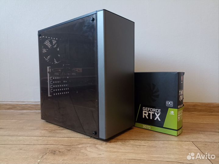 Игровой intel I5 12400, RTX 3070, B760, 1.5TB