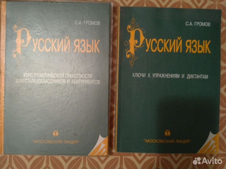 Книги по русскому языку