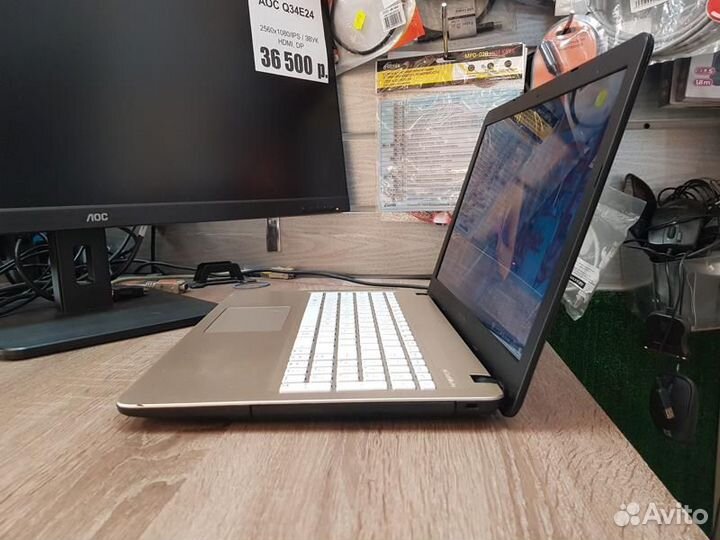 Ноутбук 15.6 asus X540L 12GB