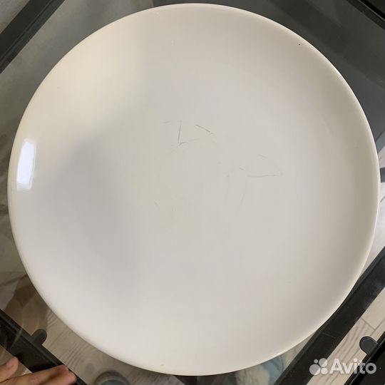 Тарелки IKEA Фэргрик белые