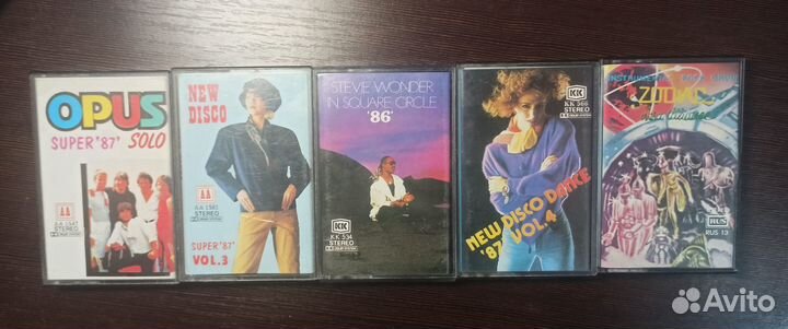 Аудиокассеты, кассеты для магнитофона