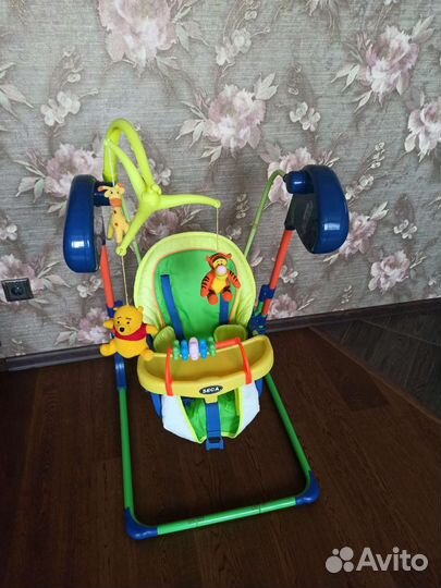 Детские электронные качели бу