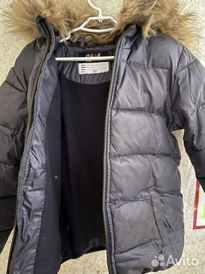 Куртка зимняя для мальчика 122