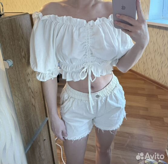 Блузка топ xs