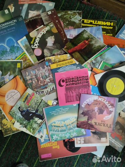 Виниловые пластинки СССР