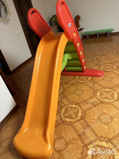 Детская горка little tikes Эверест + бассейн