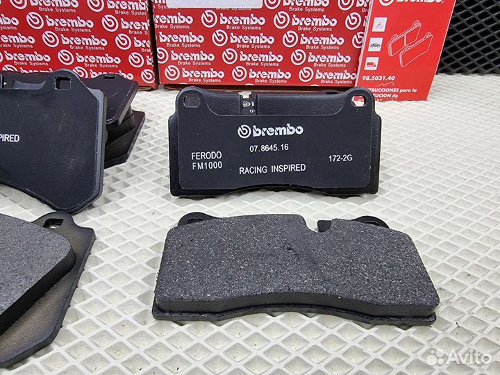 Тормозные колодки для суппортов Brembo GT6/Gt4