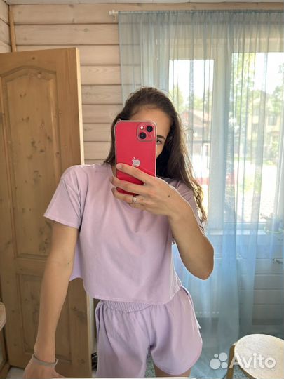 Комплект шорты и футболка женские