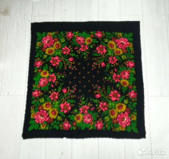 Винтажный платок 50-е г