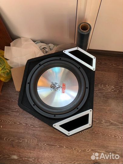 Активный сабвуфер автомобильный mystery mtb 309a