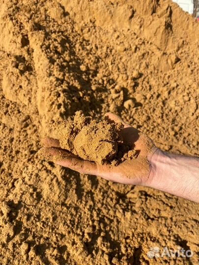 Песок карьерный с доставкой