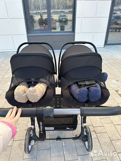 Коляска для двойни bugaboo donkey twin 5