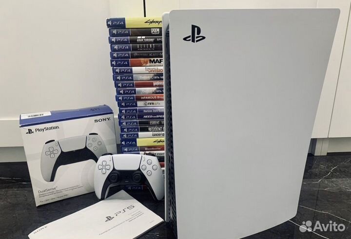 PS5 Sony Playstation 5 с дисководом + гарантия