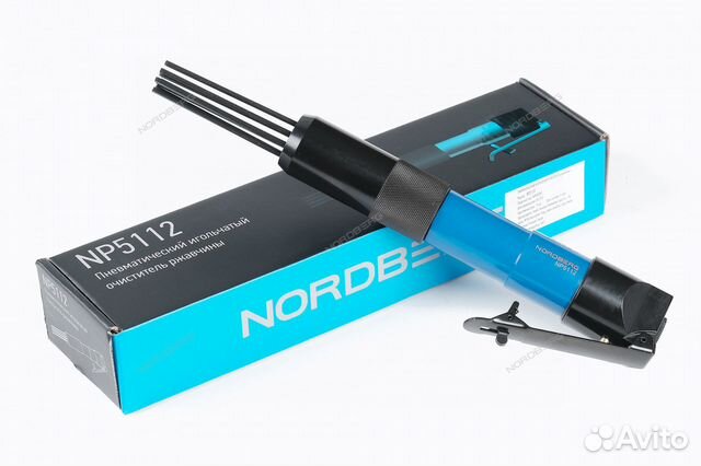 Пневматический игольчатый очиститель ржавчины