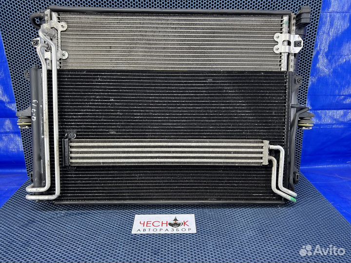 Кассета радиаторов в сборе Audi Q7 Touareg 4.2 BAR