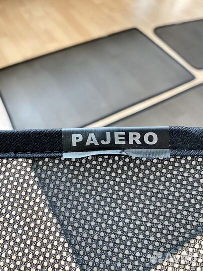 Каркасные магнитные шторки на Mitsubishi Pagjero