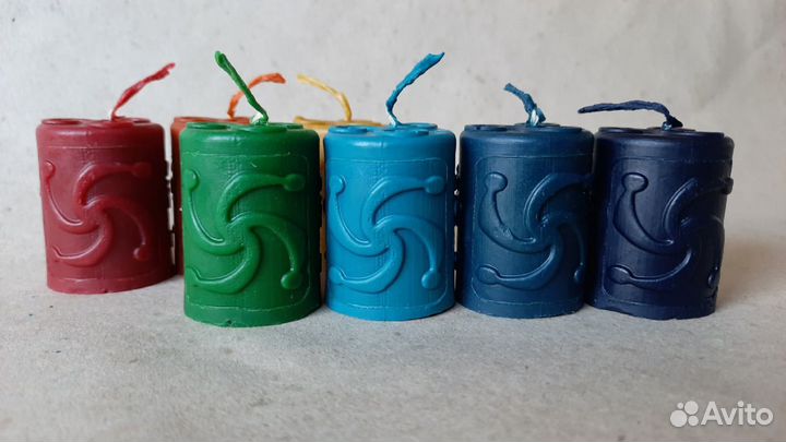 Энергия Рода, набор восковых свечей