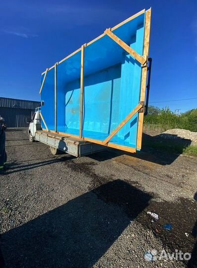 Полипропиленовый бассейн 7м*3м*1,5м