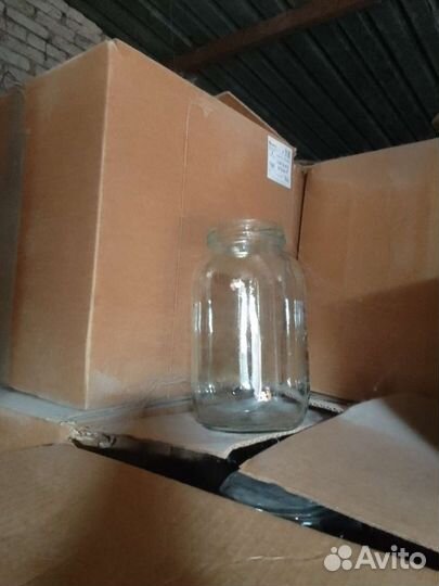 Стеклянная банка 3л 1.5л