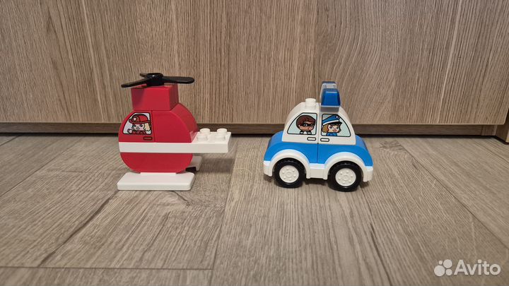 Конструктор lego duplo поезд,машинка,вертолет