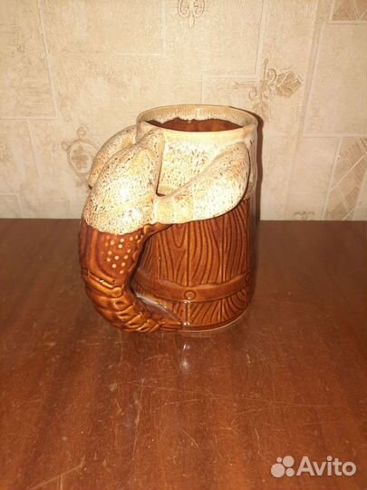 Кружка пивная керамика